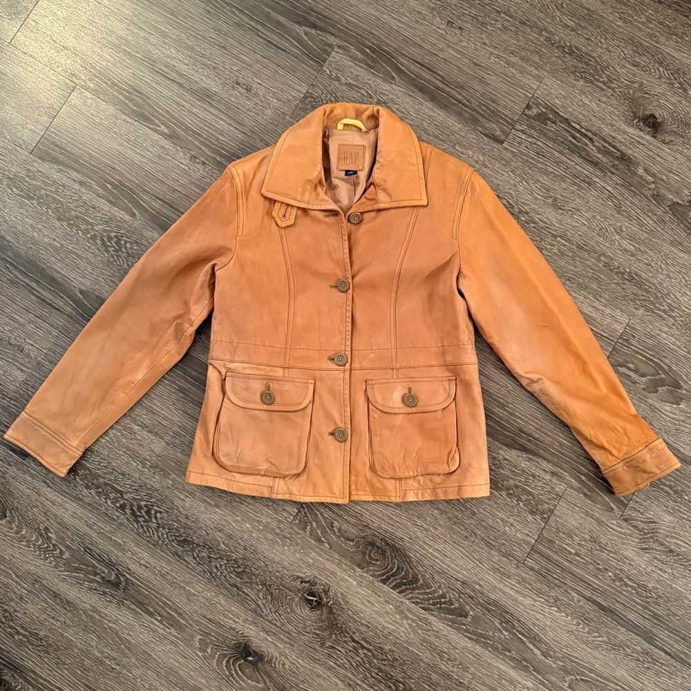 Gap Vintage Leather Jacket